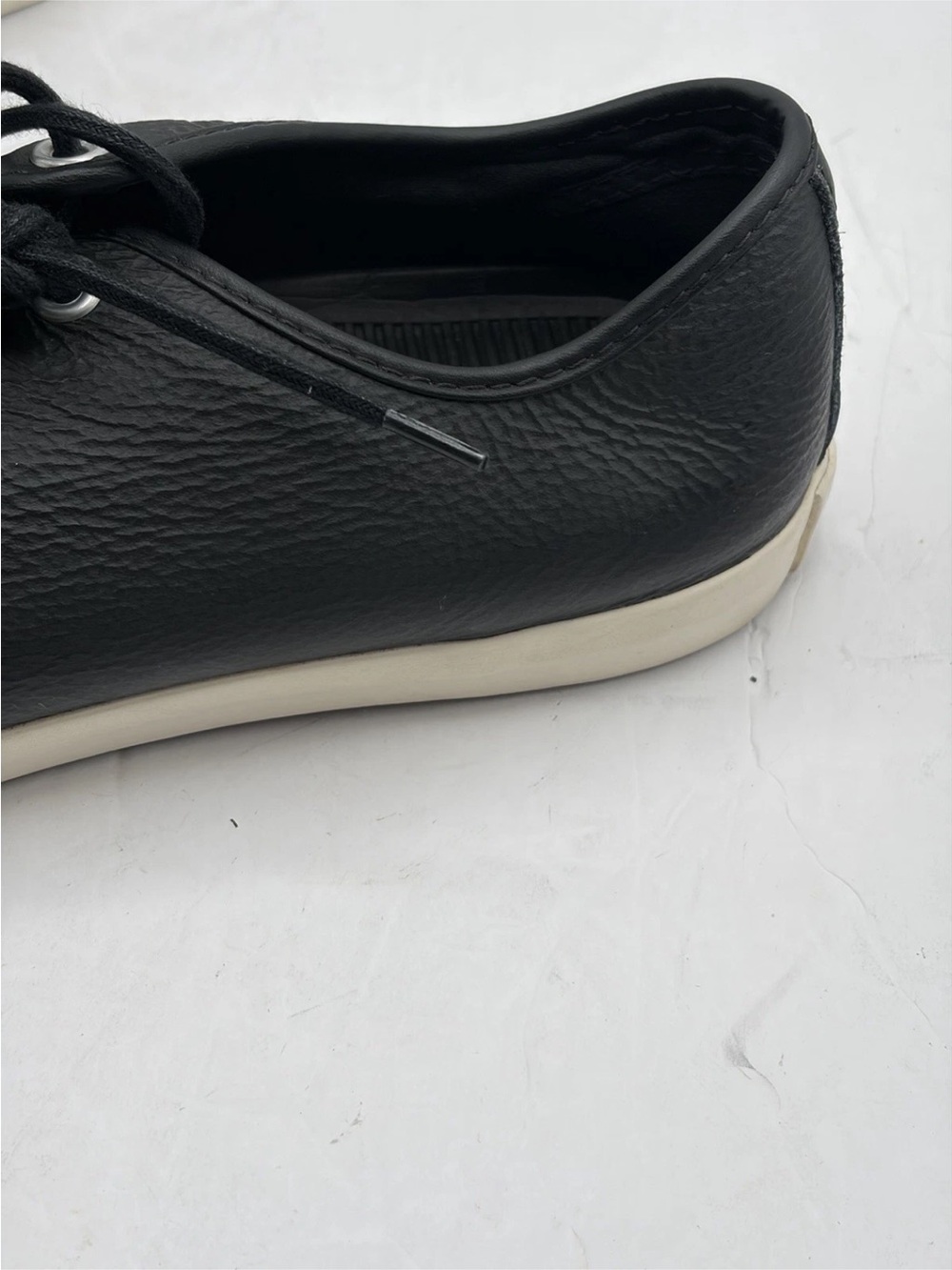 Converse All Star Sideways Ox Men size 11 Leather Casual Black Shoes - Picture 9 of 16